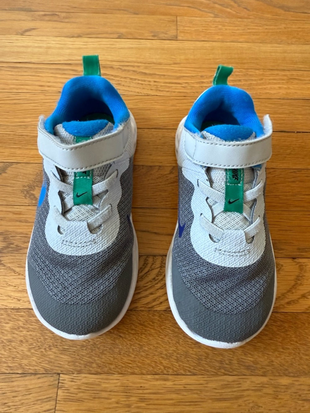 Nike Revolution 6 Toddler Sneaker Grey/Blue